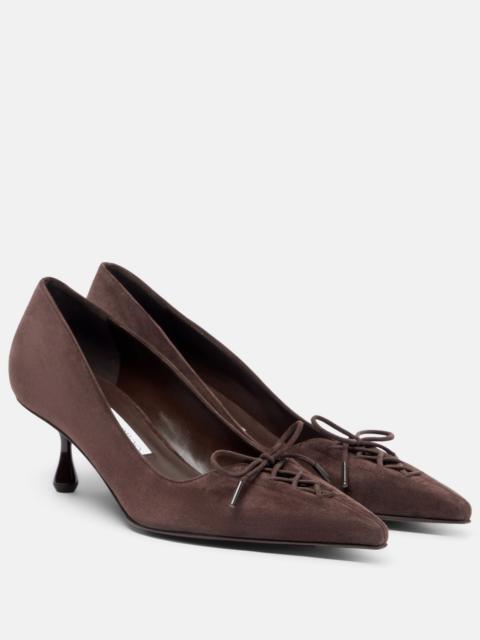 JIMMY CHOO Scarlett suede pumps