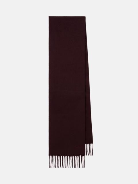 Max Mara Fringed wool scarf