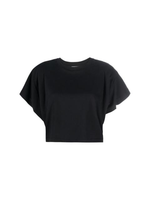 organic cotton cropped T-shirt