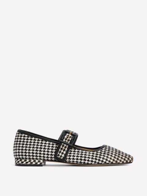 BODEN Vic Chisel Toe Mary Janes-White/Black