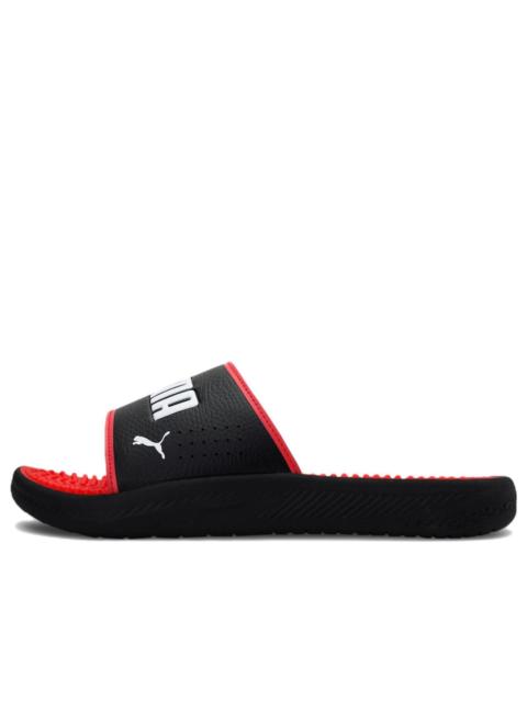 PUMA PUMA Softride Slide Massage 'Black White High Risk Red' 383062-03