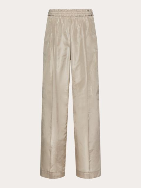 Valentino WASHED TAFFETA PANTS