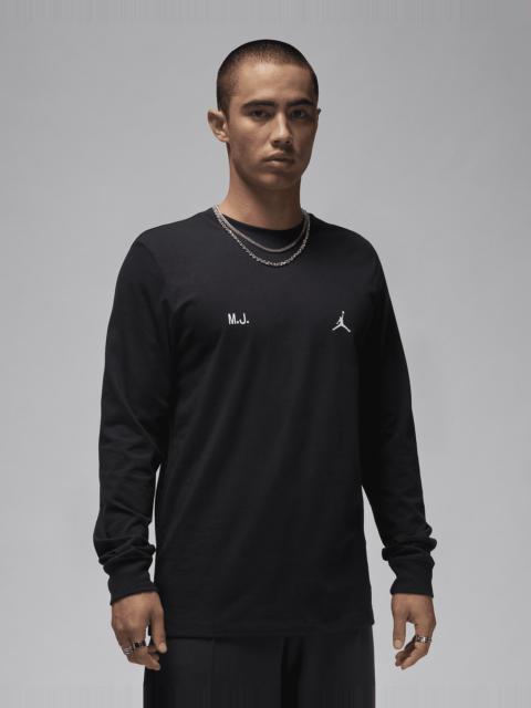 Long sleeve black jordan shirt hotsell