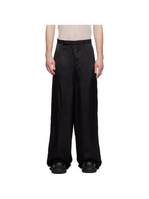 Rick Owens Black Temple Tailored Firbanks Trousers