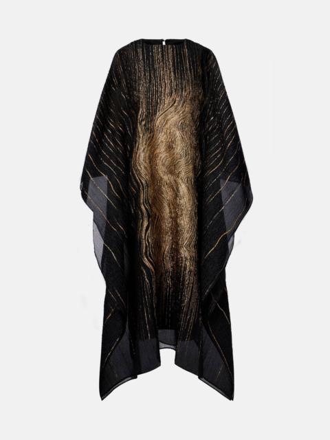 Taller Marmo Venice silk-blend fil coupé kaftan