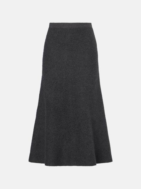 The Row Lian cotton midi skirt
