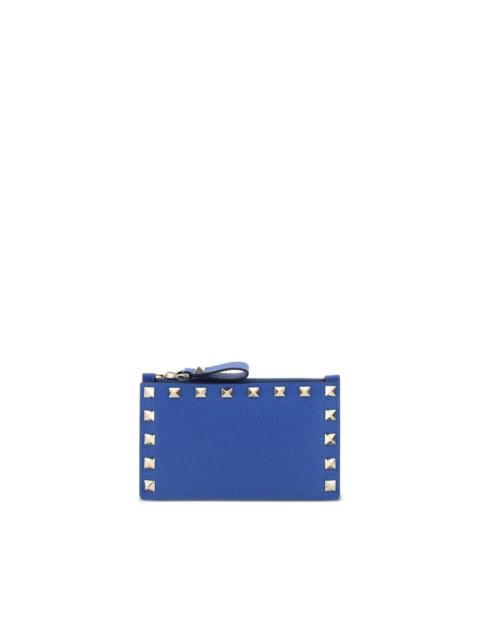 Rockstud leather wallet