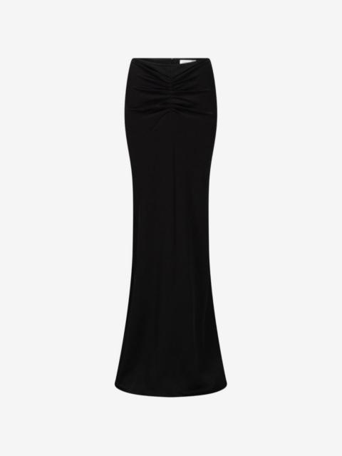 Victoria Beckham Isabella ruched maxi skirt