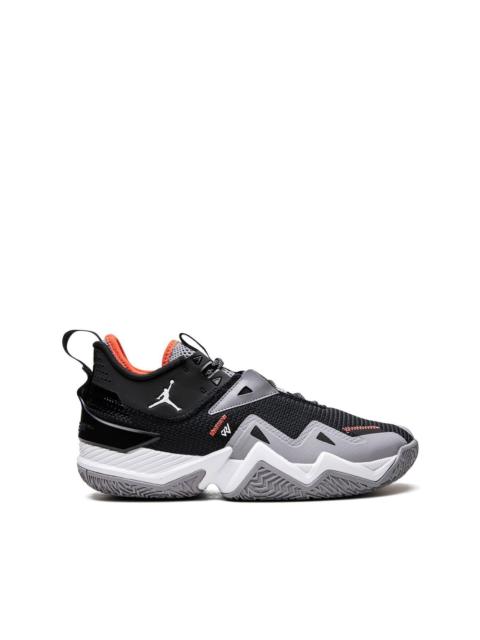 Jordan Westbrook One Take "Black Cement" sneakers