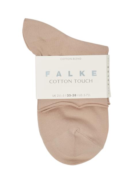 FALKE Cotton Touch fine-knit cotton blend socks