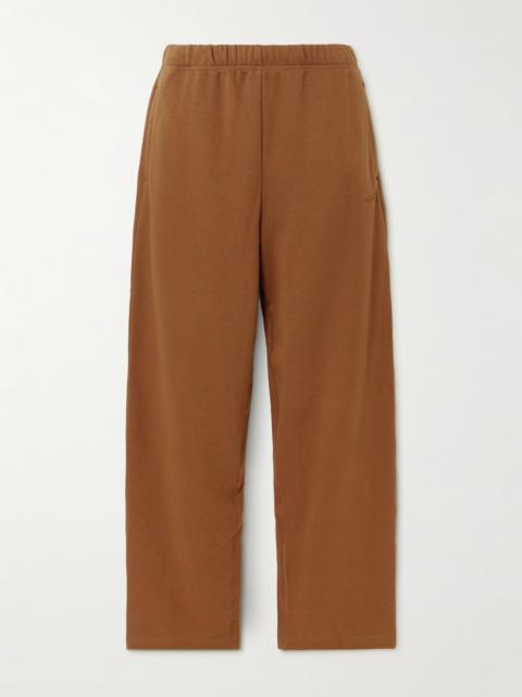SKIMS Classic Cotton-blend Jersey Straight-leg Pants
