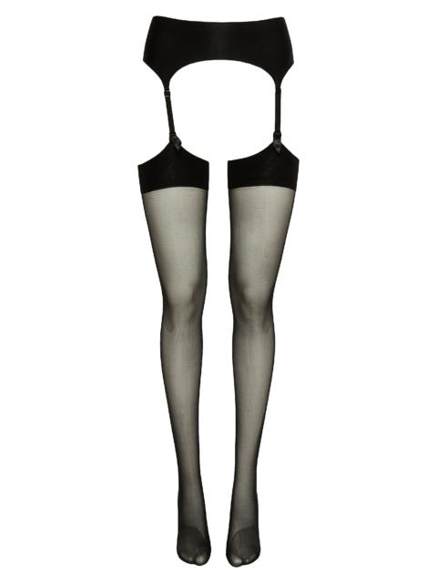 Wolford Women's Nos Satin Stocking Belt - Black