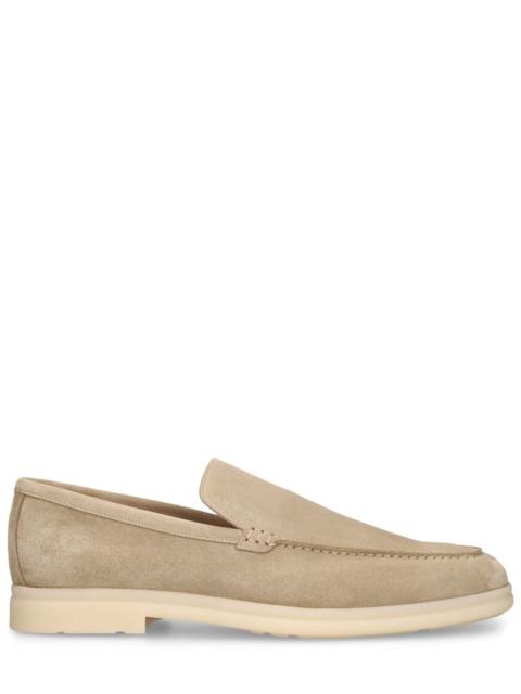 Greenfield suede loafers
