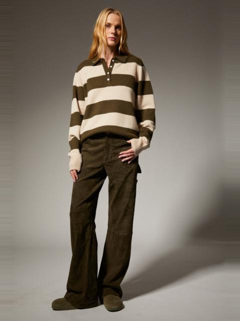 SPRWMN SUEDE CARPENTER PANTS