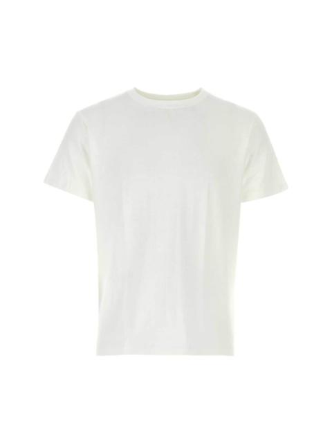 cotton-blend crew-neck t-shirt