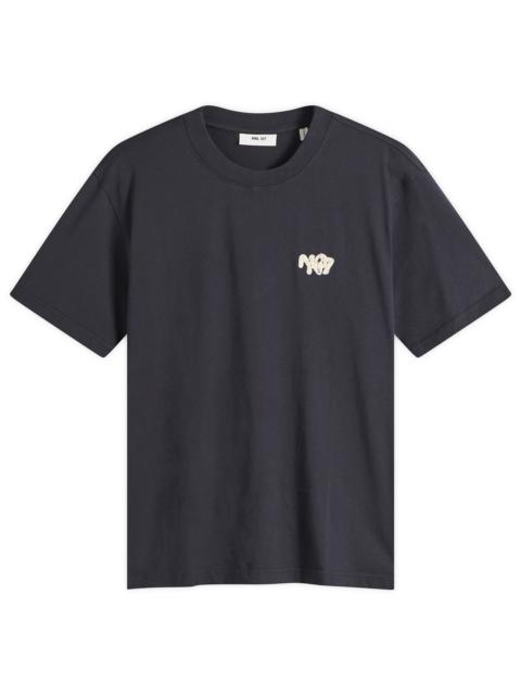 NN07 NN07 Adam Twin Needle Embroidered T-Shirt