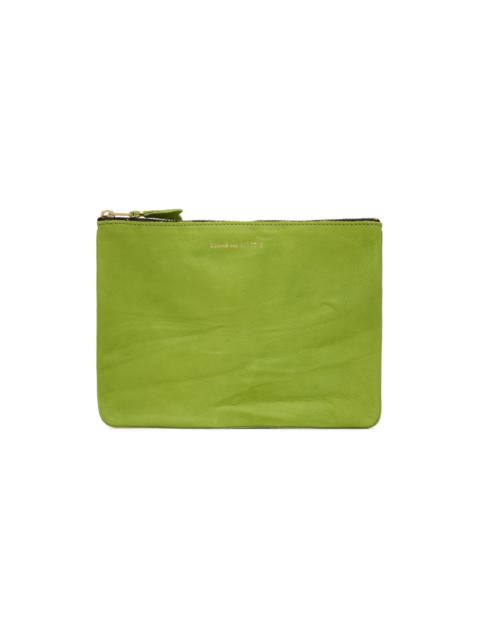 Green Washed Pouch