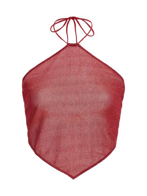 Oséree Exclusive Lumiere Bandana Top coral