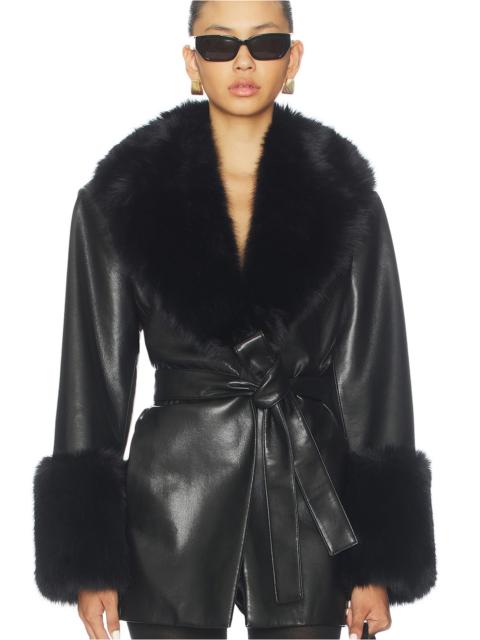LAMARQUE Rosabella Faux Fur Blazer