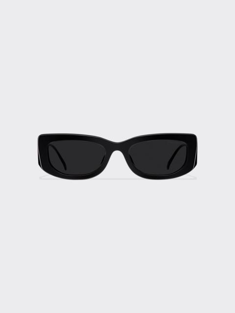 Sunglasses with triangle logo