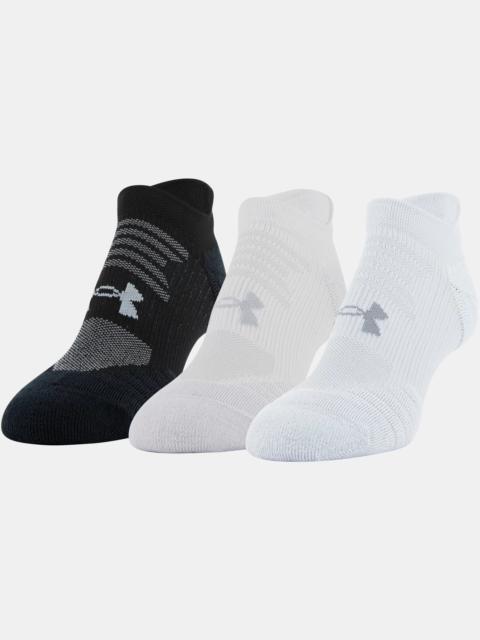 Under Armour Women's UA Play Up No Show Tab Socks 3-Pack