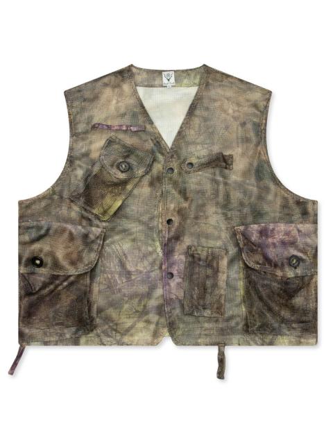South2 West8 BUSH TENKARA MESH VEST - CAMO