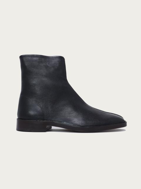 Lemaire Piped Zipped Boots - Black
