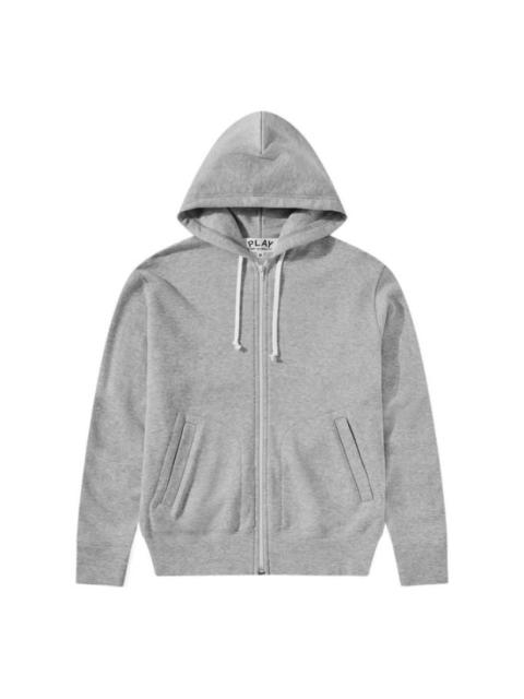 Comme des Garçons PLAY COMME des GARCONS PLAY SS25 Heart Back Emblem Hooded Zip Up 'Grey' AX-T342-051-2