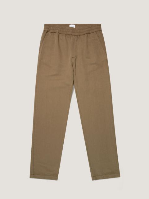 Sunspel Cotton Linen Drawstring Trouser