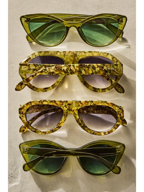FREE PEOPLE Cruise Oversized Aviator Sunglasses