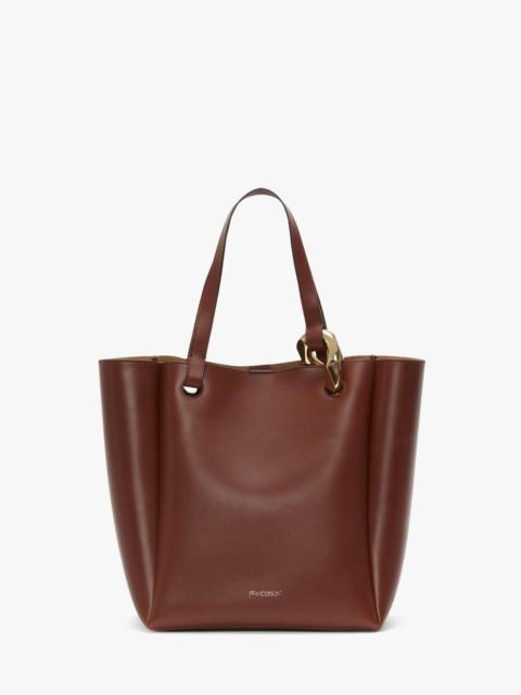 JW Anderson JWA CORNER TOTE - LEATHER TOTE BAG