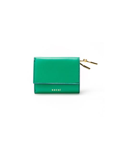 sacai Bicolor Trifold Wallet