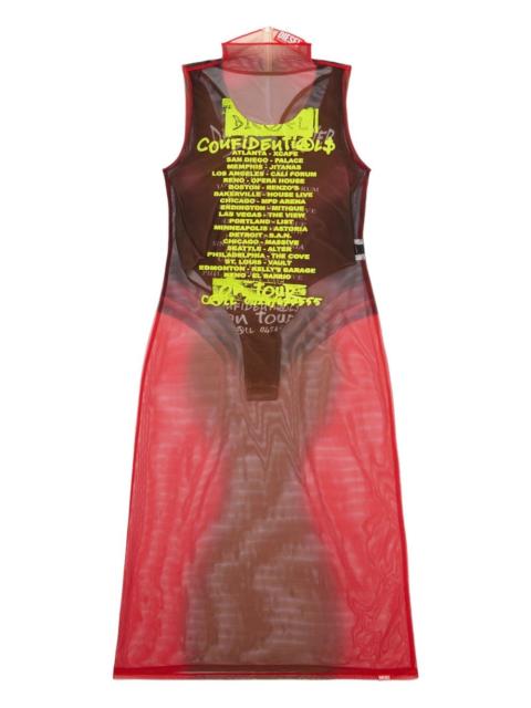 Diesel Remaster Capsule D-Agnec midi dress