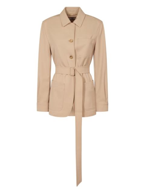 Max Mara belted utility jacket