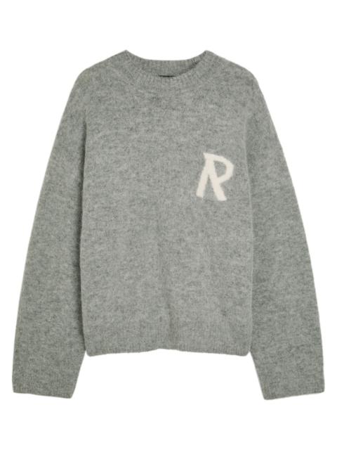 REPRESENT Represent Logo Brushed Alpaca-blend Jumper