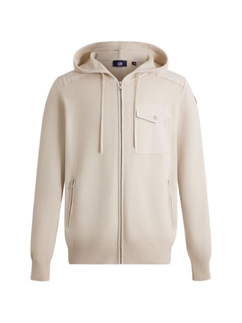Fusalp Mayance zip-up wool hoodie