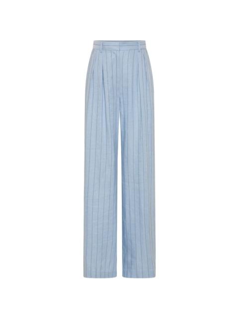 REBECCA VALLANCE Effie pinstriped trousers