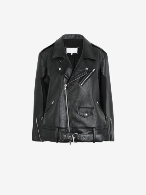 Maison Margiela 'Memory Of' leather jacket