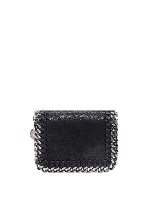 Alternative material to leather wallet with iconic chain