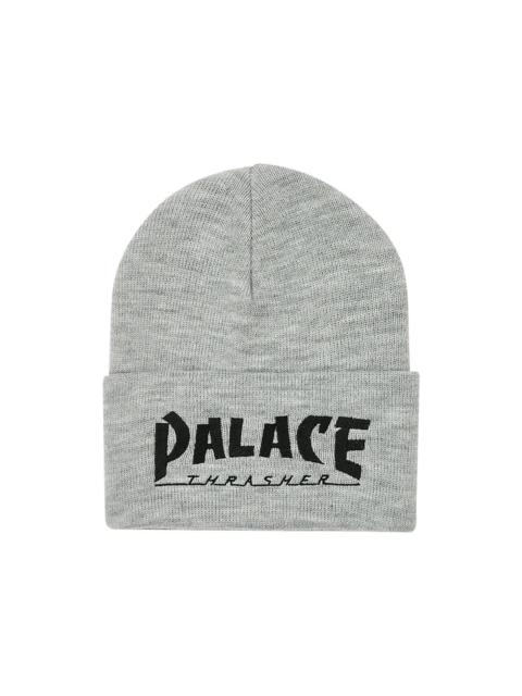 PALACE Palace x Thrasher Beanie Grey Marl