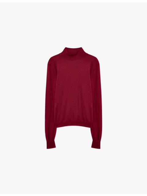 JOSEPH Cashair High-Neck Cashmere Jumper