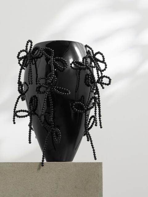 Completedworks Large Faux Pearl-embellished Ceramic Vase