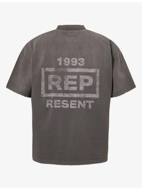REPRESENT Resent Logo-Print Cotton T-Shirt