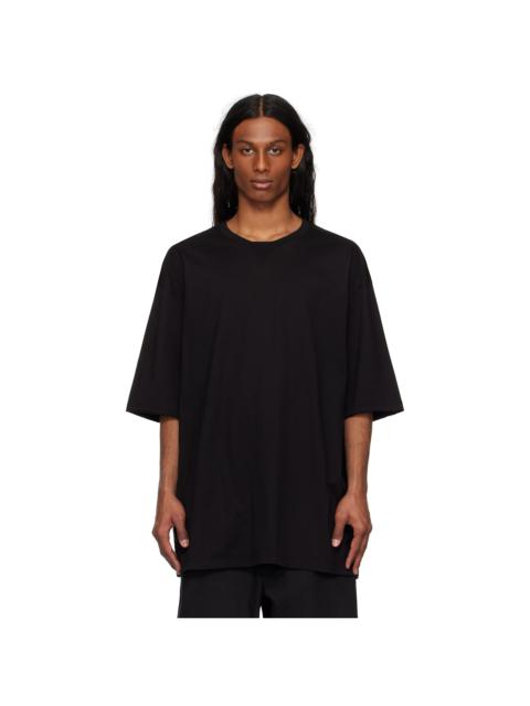 TAKAHIROMIYASHITA TheSoloist. Black Oversized Crew Neck T-shirt