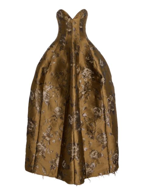 SIMKHAI Elaria Bustier Gown bronze