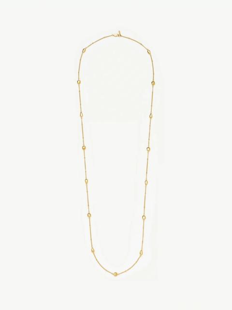 MISSOMA Molten Teardrop Multi Charm Wraparound Necklace