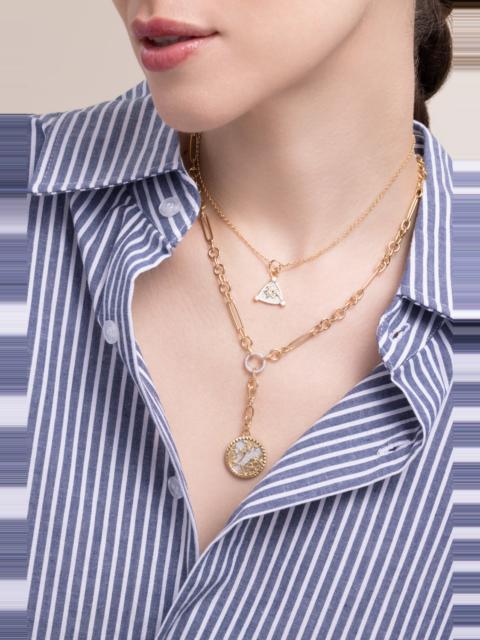 FOUNDRAE Resilience - Diamond Pavé Blossom Belcher Necklace