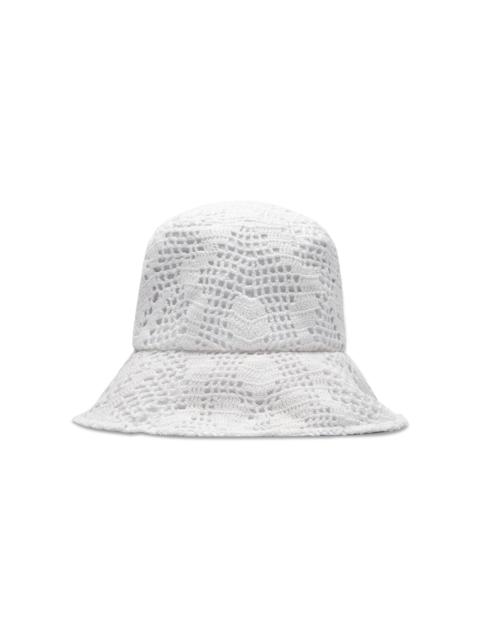 Comme des Garçons SHIRT Crochet Knit Bucket Hat 'White'