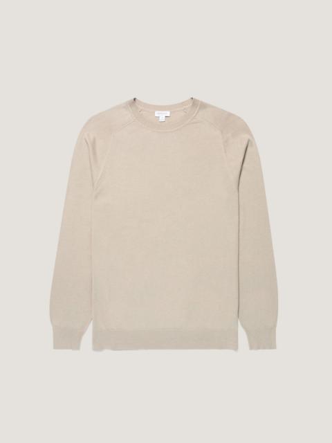 Sunspel Sea Island Cashmere Crew Neck Jumper