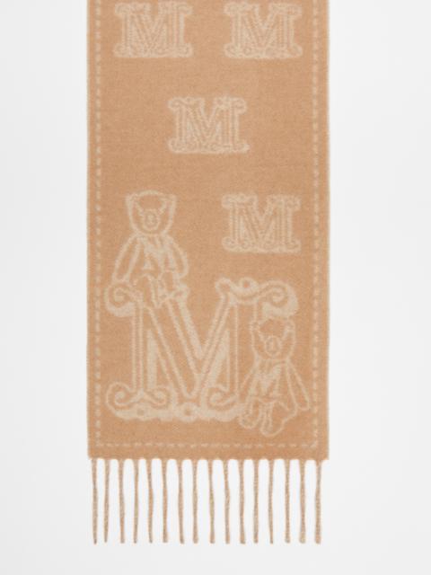 Max Mara WSANIMA Jacquard cashmere scarf
